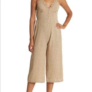 Topshop Livvy Spot Jumpsuit Size 2